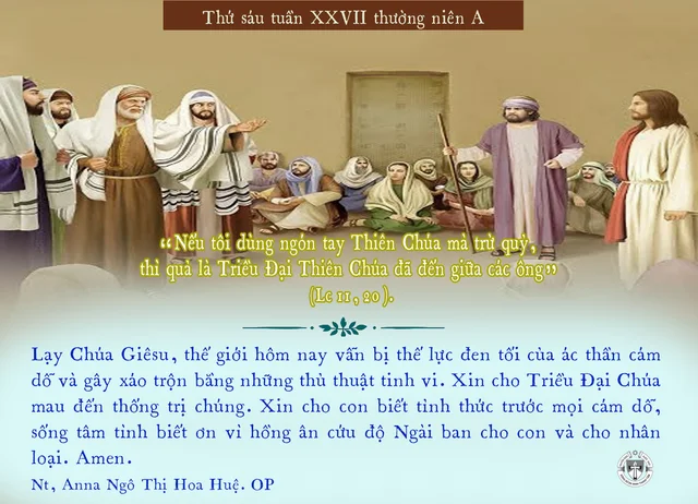Thứ sáu tuần XXVII thường niên A