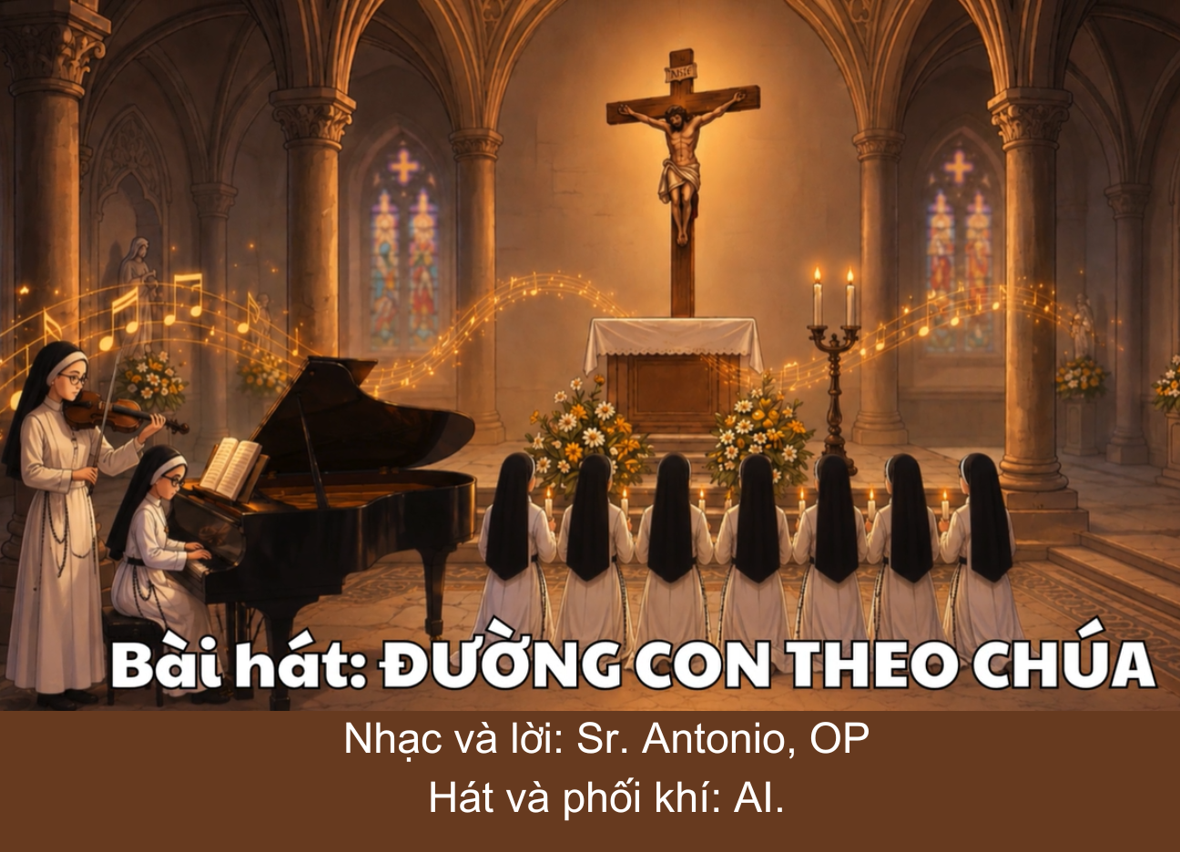 Bài hát: Đường con theo Chúa